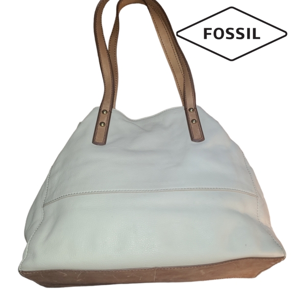 Fossil Leather Shopper/Satchel Bag - Picture 4 of 15